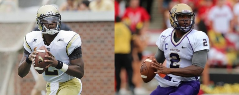 JMU QB Vad Lee: first year with the Dukes after transferring from Georgia Tech