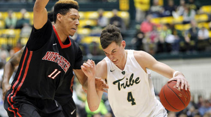 Junior Omar Prewitt has quietly put together a career season, and leads the Tribe in scoring at 18 ppg (photo: Jonathon Gruenke, Daily Press)