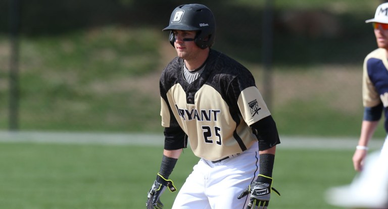 Robby Rinn leads the potent Bryant Offense with a .378 batting average (via bryantbulldogs.com) 