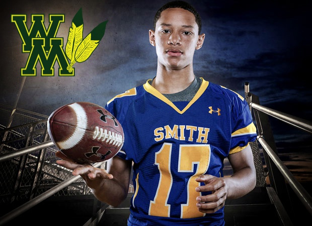 Meet the Tribe's top FCS Recruit in the Nation, QB Shon Mitchell, out of Oscar Smith High School in Virginia. (photo via Maxpreps.com) 