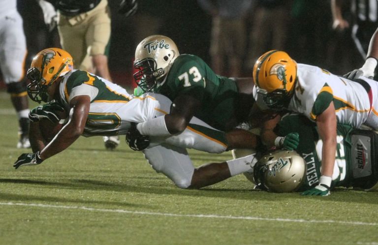 Norfolk State came up short against William & Mary in 2014. [photo: Jason Hirschfield, Virginia Pilot]