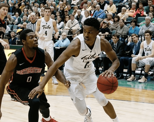 Seniors Daniel Dixon (front) and Omar Prewitt are the senior leaders of a deep 2016 Tribe team. [photo: tribeathletics.com]
